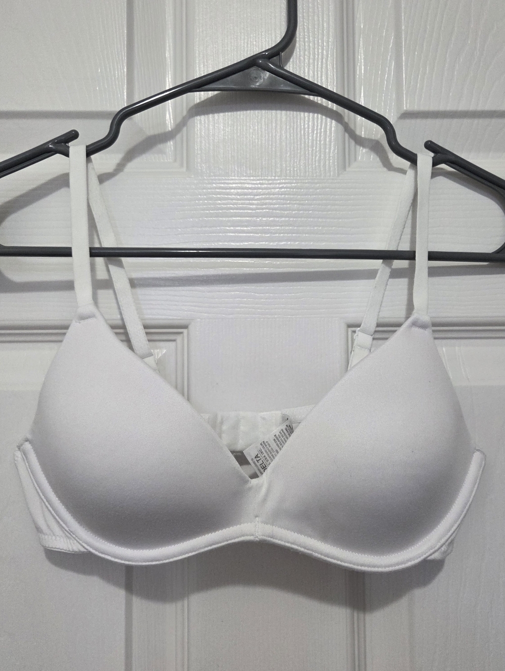 Delta By Maidenform White Wireless Bra Size 36A